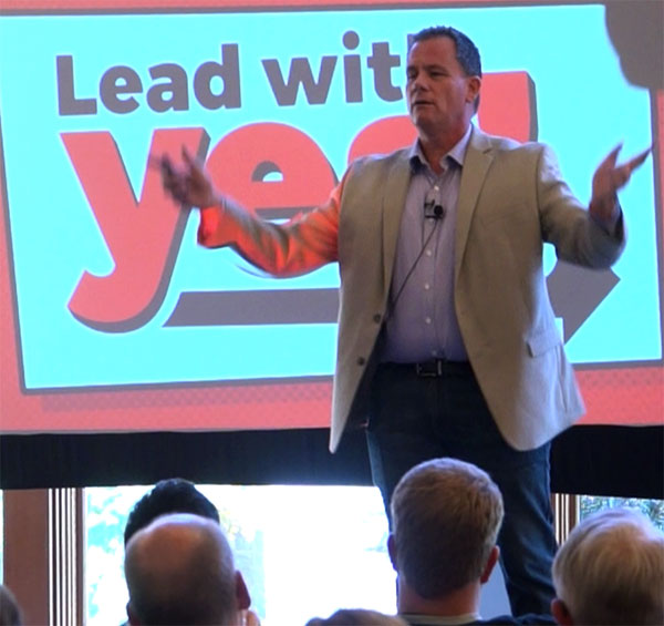 Bob Bedore presenting Lead with Yes